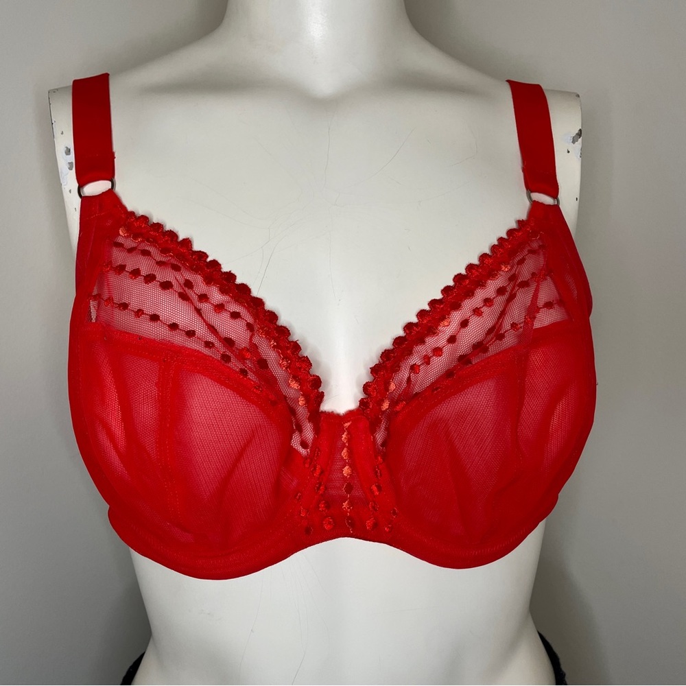 Elomi Matilda bra, 36 DD, red
